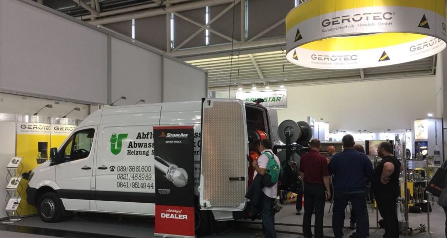 Leistungsstarker neuer Spülwagen von Abflussdienst auf der IFAT 2018